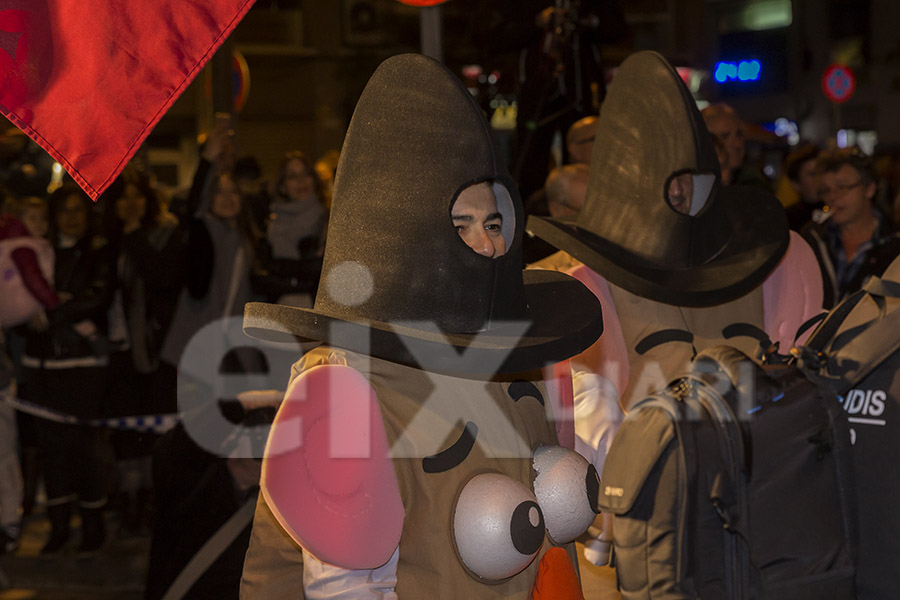 Rua del Carnaval de Les Roquetes del Garraf 2017